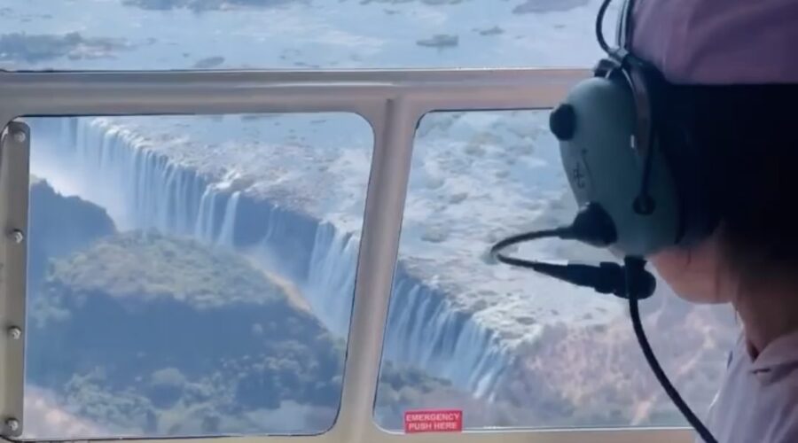 Victoria Falls Visit by Helicopter