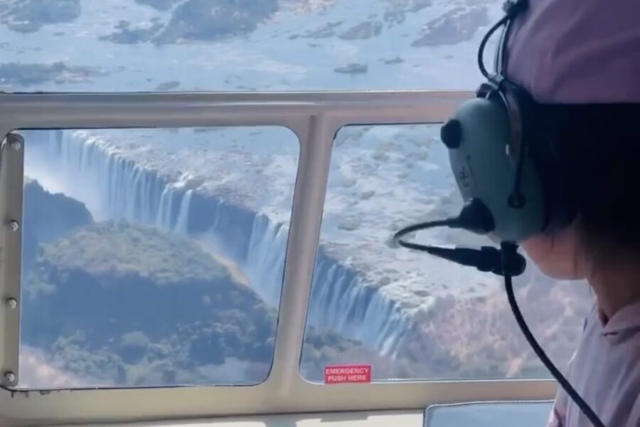 Victoria Falls Visit by Helicopter